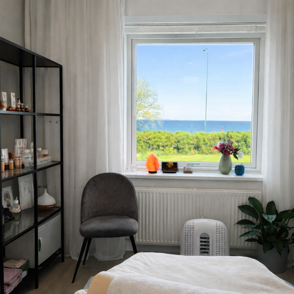 Klinikrum med havudsigt hos New Look Skønhedsklinik