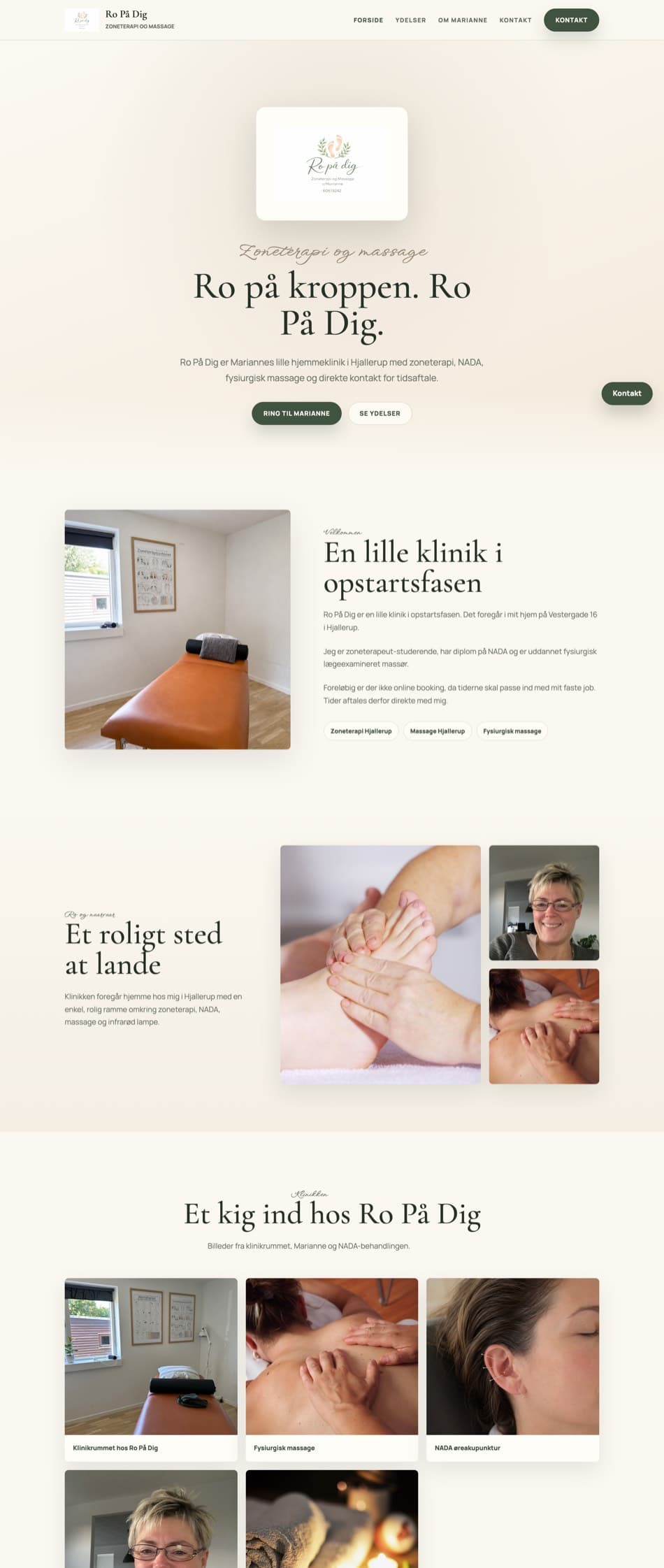 Ro På Dig vist på computer